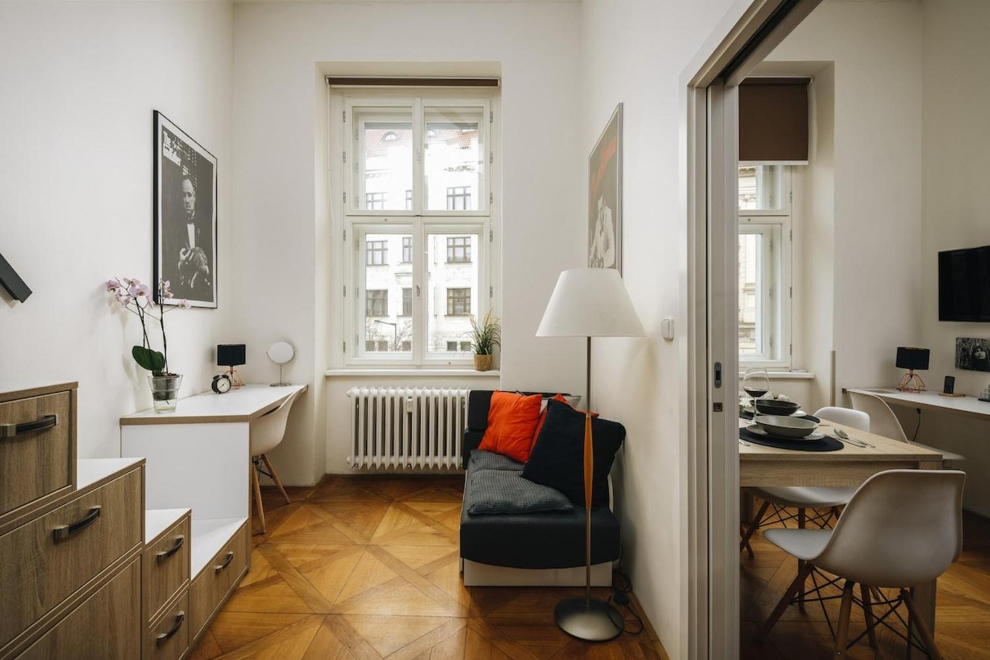 Cozy & Comfortable Apt Walking Anywhere You Want Sen Prague Exterior photo